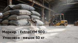 Цемент ExtraCEM 500 мешок 50 кг